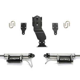 Fabtech 19-20 Ford F450/F550 4WD Dual Steering Stabilizer System w/DL 2.25 Resi Shocks FTS22314