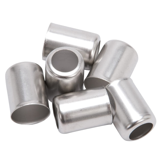 Russell Performance -10 AN Stainless Steel Crimp Collars (O.D. 0.825) (6 Per Pack) 610382