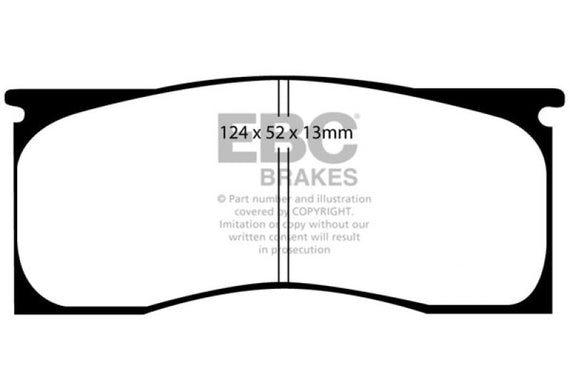 EBC 65-69 Dodge Dart 2.8 Greenstuff Front Brake Pads DP21157