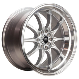 MST MT11 17x9.0 5x100/5x114.3 20 73.1 Silver w/Machined Lip Wheel/Rim 11-7917-20-SILL