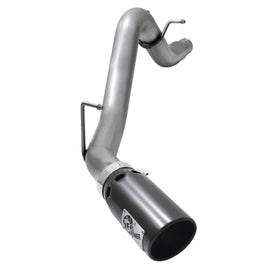 aFe LARGE BORE HD 3.5in DPF-Back SS Exhaust w/Black Tip 2016 for GM for Colorado 49-44064-B