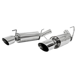 MBRP S7200AL Dual Mufflers Axle Back Split Rear Exhaust System for Mustang GT S7200AL