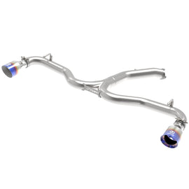 aFe Takeda 3-2.5in 304SS Axle-Back Exh Sys w/Blue Flame Tip 2018 Hyundai Elantra GT Sport I4-1.6L(t) 49-37002-1L