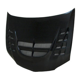 SEIBON - CWII STYLE CARBON FIBER HOOD - 2003-2007 MITSUBISHI LANCER EVO HD0305MITEVO8-CWII