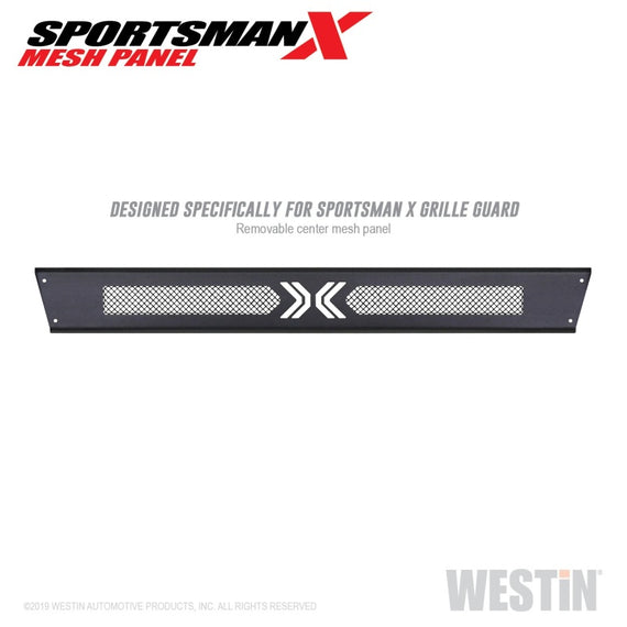 Westin 15-19 Ford F-150/14-20 Toyota Tundra Sportsman X Mesh Panel - Textured Black 40-13025