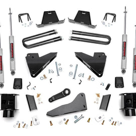 Rough Country for 5in Dodge Suspension Lift Kit | Coil Spacers | Radius Drops (13-15 Ram 3500 4WD)