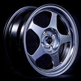 JNC 018 Hyper Black 15x6.5 4x100 +35 Wheel/Rim 18515318598