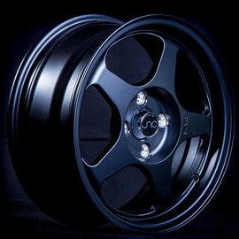 JNC 018 Matte Black 15x6.5 4x100 +35 Wheel/Rim 18515322630