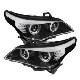 Spyder BMW E60 5-Series 04-07 Projector Halogen Model- CCFL Halo Blk PRO-YD-BMWE6004-CCFL-BK 5074041