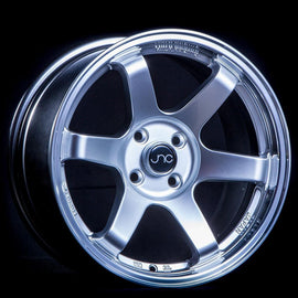 JNC 014 18X8.5 5X100 +35 HYPER SILVER Wheel/Rim