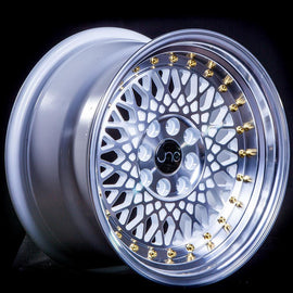 JNC 031 White Machined Face 15x8 4x100/4x114.3 +20 Wheel/Rim 18515588230