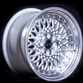 JNC 031 15X8 4X100/4X114.3 +20 SILVER MACHINED FACE Wheel/Rim