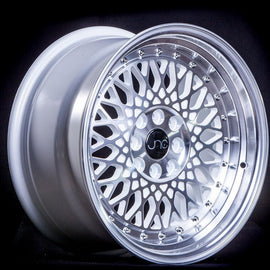 JNC 031 17X9 4X100/4X114.3 +30 SILVER MACHINED FACE Wheel/Rim