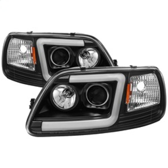 Spyder 97-03 Ford for F-150 (After 6/1997) Light Bar Projector Headlights - Blk 5084538