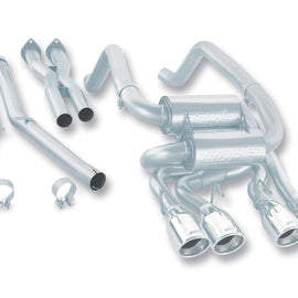 BORLA Cat-Back System FOR CORV C6 '05-'08 6.0L V8 AT/MT 140128