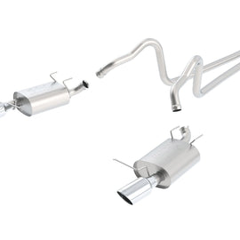 BORLA Cat-Back System FOR MUST '11-'14 3.7L V6 AT/MT RWD 140398