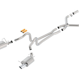 BORLA Cat-Back System FOR MUST GT '13-'14 5.0L AT/MT RWD 140516