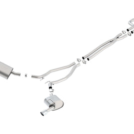 BORLA Cat-Back System FOR CAMARO '14-'15 3.6L V6 (except 140526