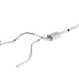 BORLA Cat-Back System FOR SILV/SIERRA 1500 '14-'18 6.2L 140572