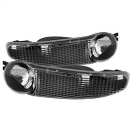 Spyder Signal/Parking Lights for 00-2016 GMC Sierra/Yukon Denali (Black Crystal) 9027079