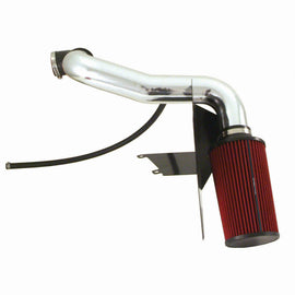 Spectre 98-03 GM Truck L4-2.2L F/I Air Intake Kit - Clear Anodized w/Red Filter 9902