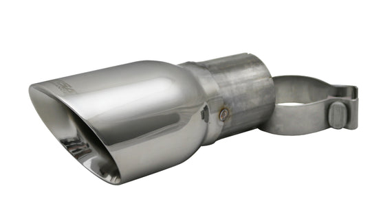 Corsa Single Universal 2.75in Inlet / 4in Outlet Polished Pro-Series Tip Kit TK005