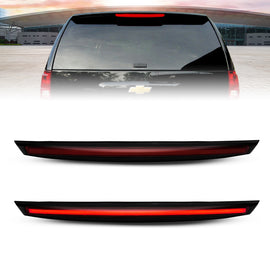 ANZO 2007-2014 Chevrolet Suburban 1500 LED 3rd Brake Light Black Housing Smoke Lens w/ Spoiler 1pc 531109