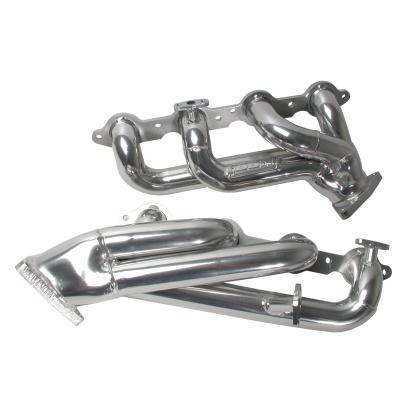 BBK 99-04 GM Truck SUV 4.8 5.3 Shorty Tuned Length Exhaust Headers - 1-3/4 Silver Ceramic 40050