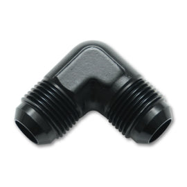 Vibrant -3AN 90deg Flare Union Fitting - Aluminum 10550