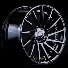 JNC 051 Gloss Black/Gold Rivets 19x10.5 5x112 +et30 cb.66.66 Wheel/Rim 35518639116