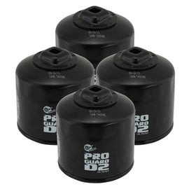 aFe Pro GUARD D2 Oil Filter For 13-17 Scion FR-S / Subaru BRZ H4-2.0L (4 Pack) 44-LF018-MB