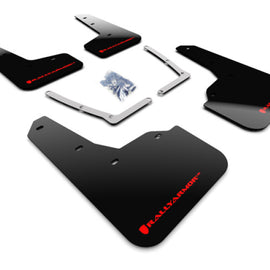 Rally Armor UR Black Mud Flaps w/ Red Logo for 2016-2021 Civic Sedan & Coupe MF50-UR-BLK/RD