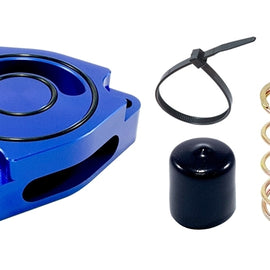 Torque Solution for Blow Off BOV Sound Plate (Blue) 14+ Kia Forte Koup Turbo TS-SP2-KFBU