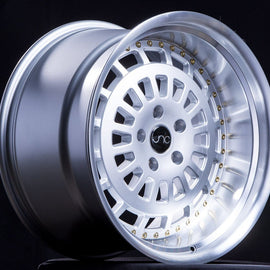 JNC 046 Silver Machined Lip 19x9.5 5x112 +et25 cb.66.66 Wheel/Rim 33906472588