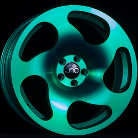 JNC 036 Transparent Green 18x9.5 5x112 +et38 cb.66.66 Wheel/Rim 18515692166