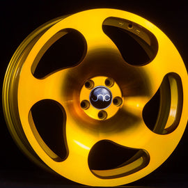 JNC 036 Transparent Gold 18x9.5 5x114.3 +35 Wheel/Rim 18515689798