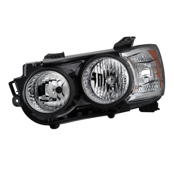 xTune 12-15 Chevy Sonic Driver Side Halogen Headlight - Black OEM Left (HD-JH-CSON12-BK-L) 9943188
