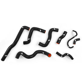 Mishimoto MMHOSE-TINY-07BK Black Coolant Hoses for 2007-2015 Mini Cooper S Turbo MMHOSE-TINY-07BK