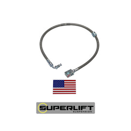 Superlift 78-79 Ford F-150/Bronco w/ 4-9in Lift Kit (Single) Bullet Proof Brake Hose 91280