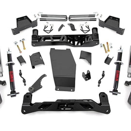 Rough Country 7-inch Suspension Lift Kit (Factory Cast Aluminum & Stamped Steel Control Arm Models)