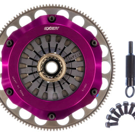 Exedy 2005-2005 Saab 9-2X Aero H4 Hyper Twin Carbon-R Clutch Rigid Disc Pull Type Cover FM012SBMC1