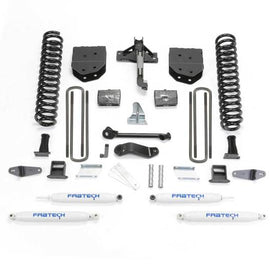 Fabtech 08-10 Ford F450/550 4WD 6in Basic Sys w/Perf Shks K2050