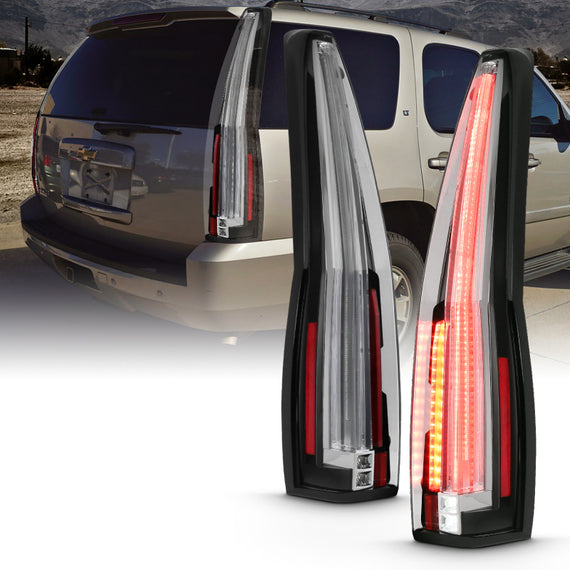 Anzo 311297 Tail Light Assembly For 07-14 GMC Yukon 311297