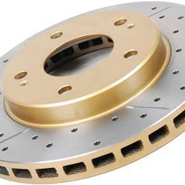 DBA 4000 FRONT DRILLED/SLOTTED ROTOR FOR 90-01 ACURA INTEGRA & 93-05 HONDA CIVIC 474X
