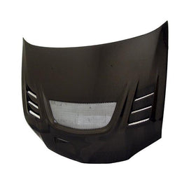 SEIBON - CW STYLE CARBON FIBER HOOD - 2003-2007 MITSUBISHI LANCER EVO VIII/IX HD0305MITEVO8-CW