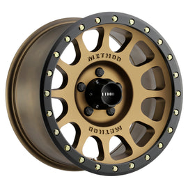 Method Race MR305 NV, 20x10, -18mm Offset, 5x5.5, 108mm Centerbore, Method Bronz MR30521055918N