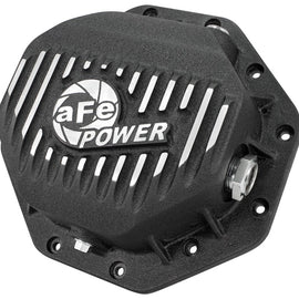 AFE Rear Differential Cover (Black Machined; Pro Series); Dodge/RAM 94-14 Corporate 9.25 (12-Bolt) 46-70272