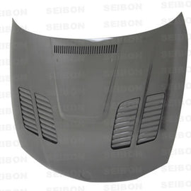 Seibon 08-11 BMW 1 Series (E81/E82) 2DR/HB GTR-Style Carbon Fiber Hood HD0809BMWE822D-GTR