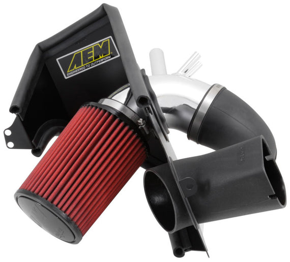 AEM 2013 Hyundai Genesis Coupe 2.0L L4 Polished Cold Air Intake 21-728P