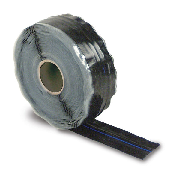DEI Fire Tape 1in x 36ft Roll - Self Vulcanizing Tape - Black 10476